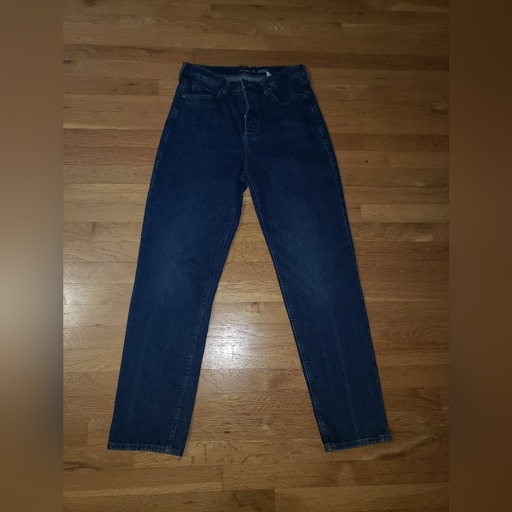 Button fly HIGH waisted jeans